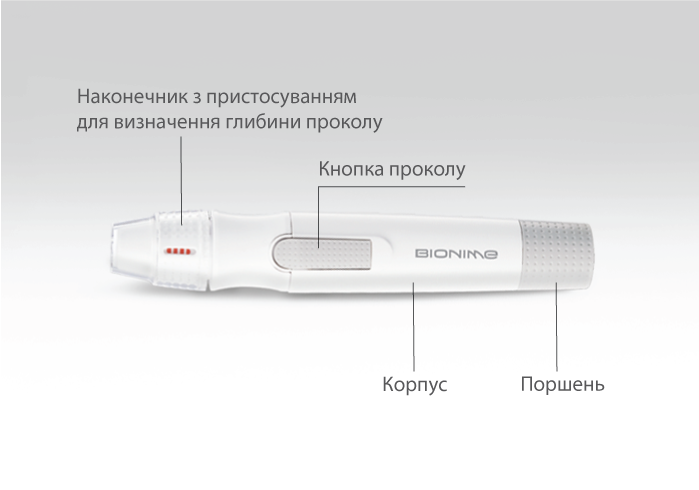 Ланцетний пристрій GD500 Rightest Bionime